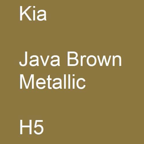 Kia, Java Brown Metallic, H5.